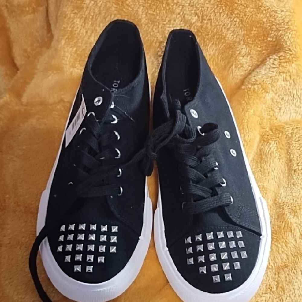 Torrid Black Studded Sneakers